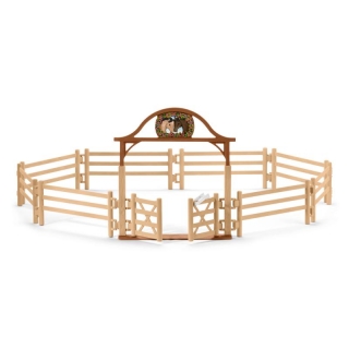 Schleich 42434 Výběh pro koně s bránou