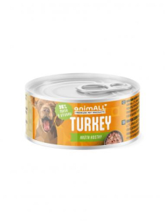 animALL psí konzerva Krůta kostky 80g
